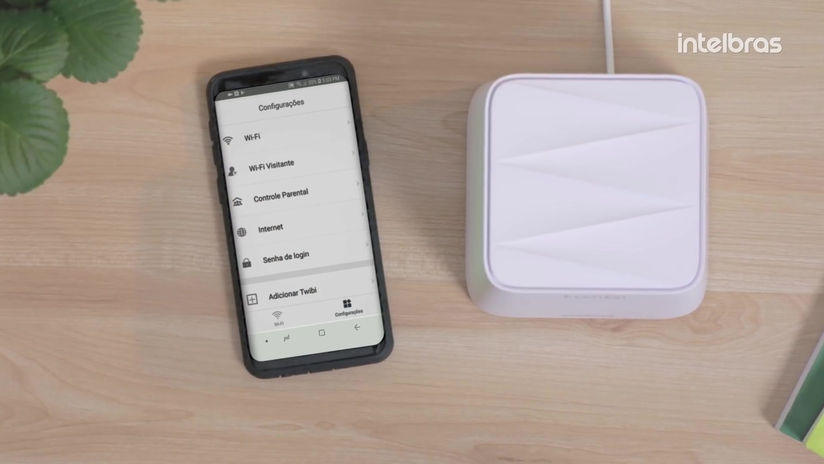 Twibi Mesh Intelbras Wi-Fi simples para a casa toda.